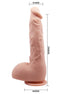 BAILE - REALISTIC Wellness Device JASON NATURAL 24 CM