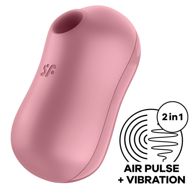 SATISFYER - COTTON CANDY AIR PULSE STIMULATOR & Sensory Device LILAC