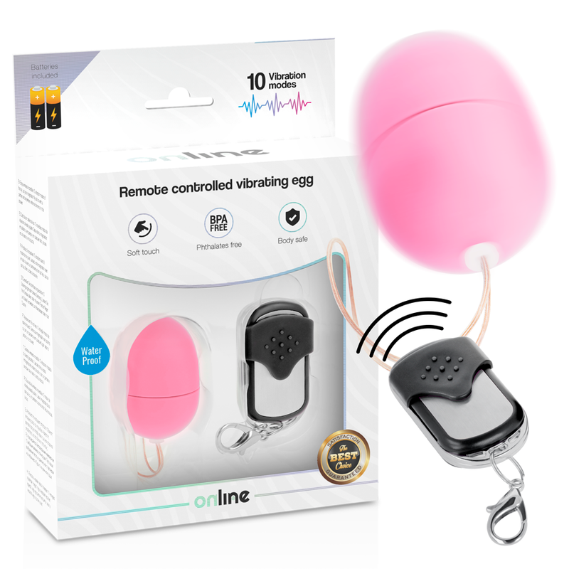 ONLINE - FERNGESTEUERTES VIBRATIONSEI S ROSA