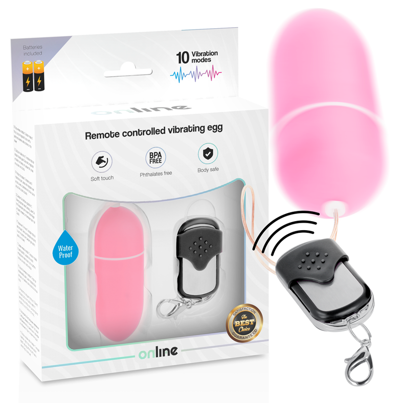 ONLINE - FERNGESTEUERTES VIBRATIONSEI L ROSA