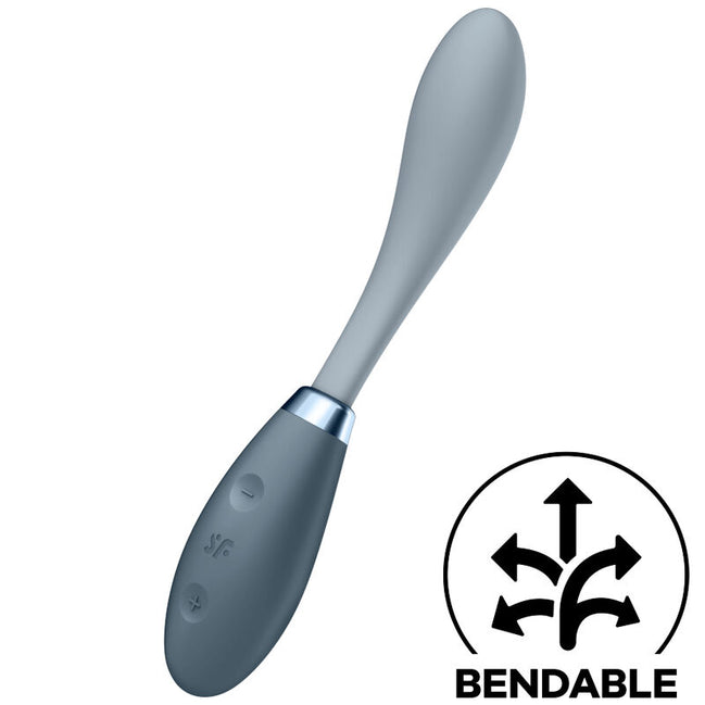 SATISFYER - G-SPOT FLEX 3 MULTI Sensory Device GREY