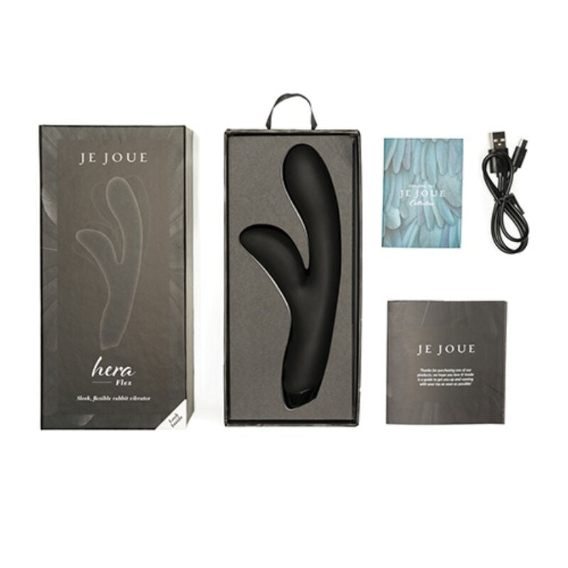 JE JOUE - HERA FLEX RABBIT Sensory Device - BLACK