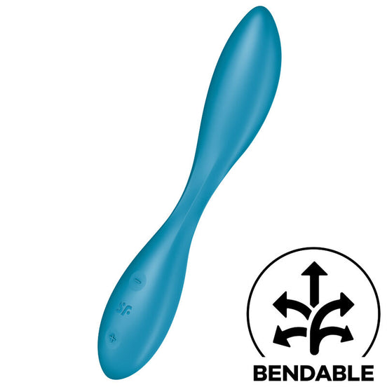 SATISFYER - G-SPOT FLEX 1 MULTI Sensory Device BLAU