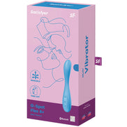 SATISFYER - G-SPOT FLEX 4+ MULTI Sensory Device APP BLUE