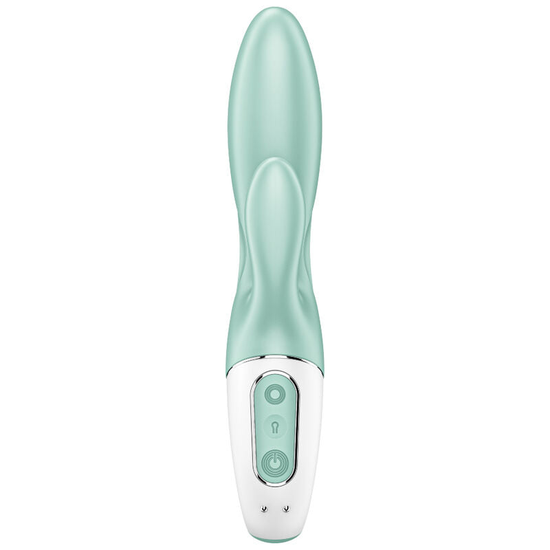 SATISFYER - AIR PUMP BUNNY 5+ AUFBLASBARES KANINCHEN Sensorisches Gerät APP GRÜN