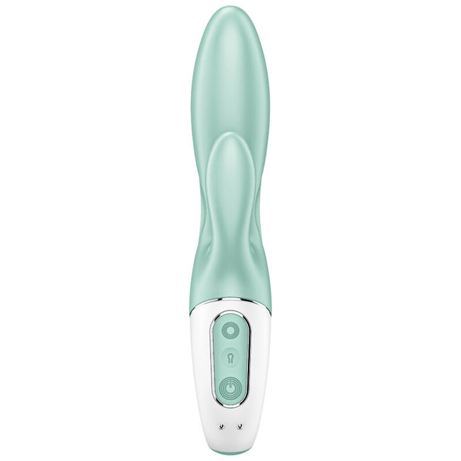 SATISFYER - AIR PUMP BUNNY 5+ AUFBLASBARES KANINCHEN Sensorisches Gerät APP GRÜN