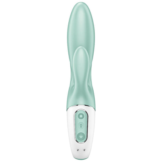 SATISFYER - AIR PUMP BUNNY 5+ INFLATABLE RABBIT Sensory Device APP GREEN