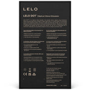 LELO - DOT CLITORIS STIMULATOR - AQUA GREEN