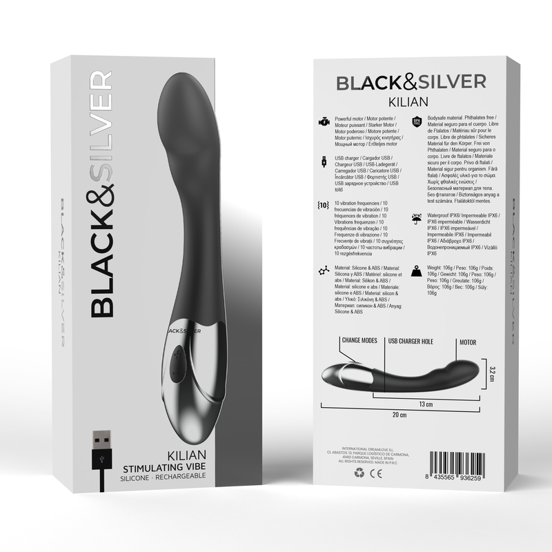 BLACK&SILVER – KILIAN STIMULATING VIBE