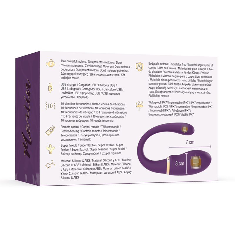 TREASURE - MERLIN DOUBLE COUPLE Sensory Device REMOTE CONTROL