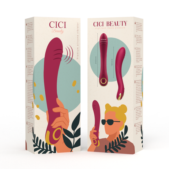 CICI BEAUTY - PREMIUM SILICONE G-SPOT Sensory Device