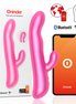ONINDER - OSLO VIBRATION & ROTATION PINK - FREE APP