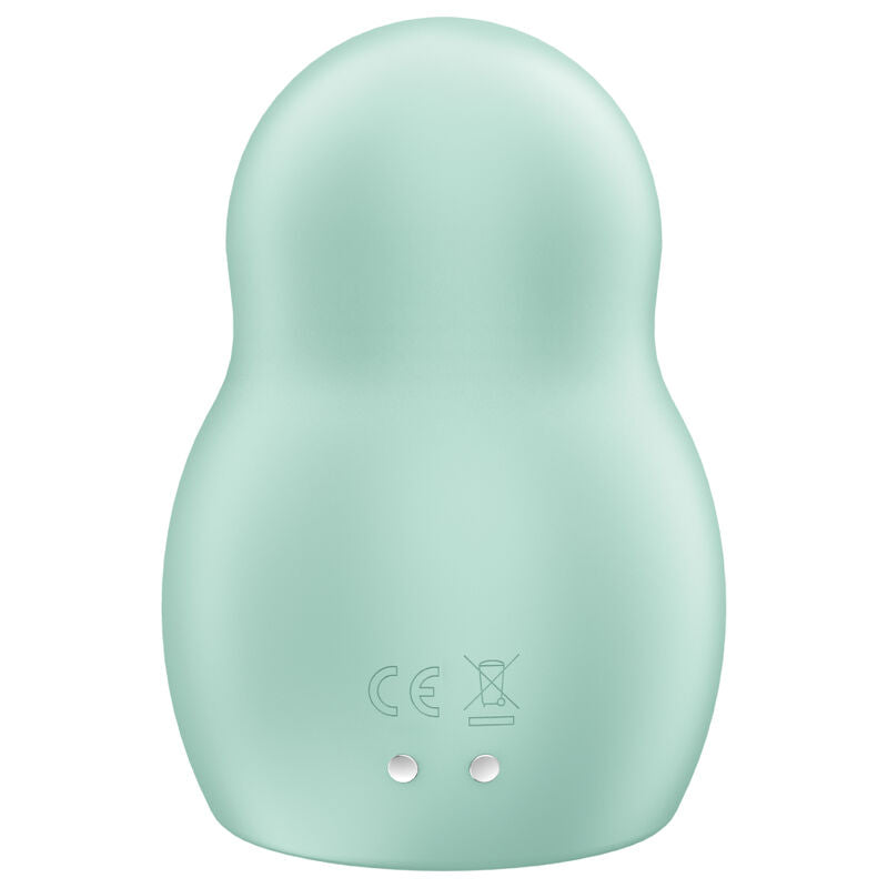 SATISFYER - PRO TO GO 1 DOUBLE AIR PULSE STIMULATOR & Sensory Device RED