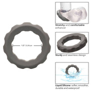 CALEXOTICS – ALPHA ERECT RING GRAU