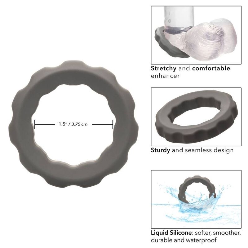 CALEXOTICS – ALPHA ERECT RING GRAU