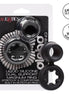 CALEXOTICS - ALPHA DUAL MAGNUM RING BLACK