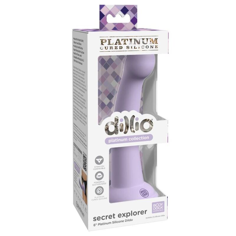 DILLIO – GEHEIMER ENTDECKER 15,24 CM VIOLETT