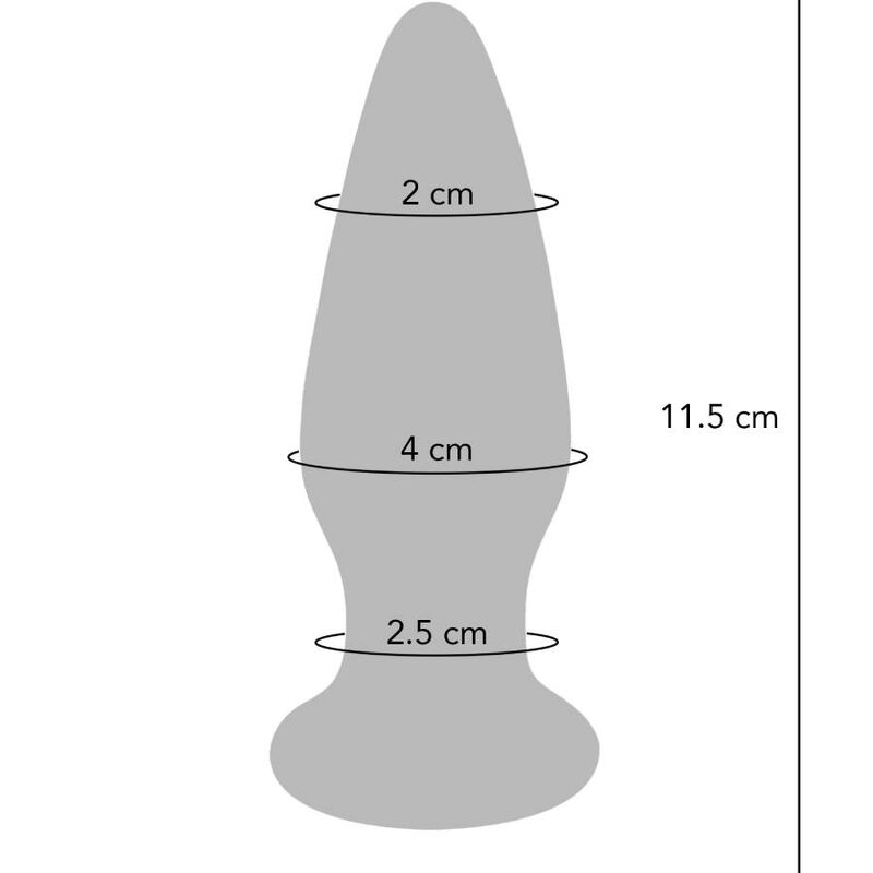 TOYJOY - DER LEUCHTENDE VIBRIERENDE GLAS-BUTTPLUG