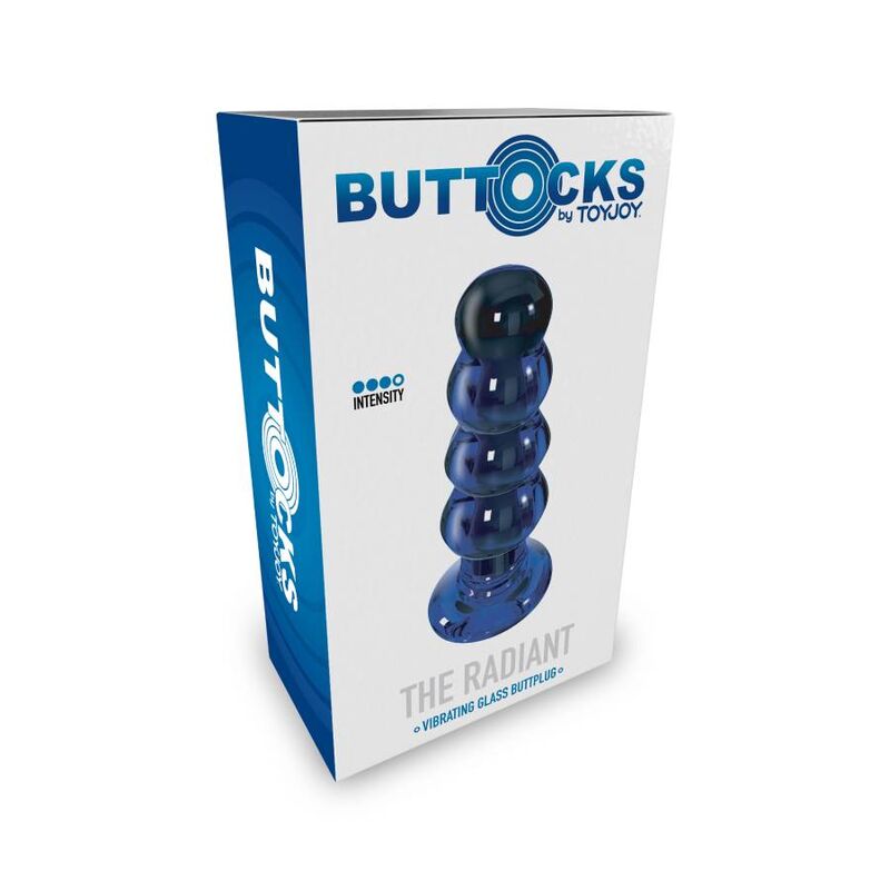 TOYJOY - BUTTOCKS DER STRAHLENDE GLAS-ANALPLUG