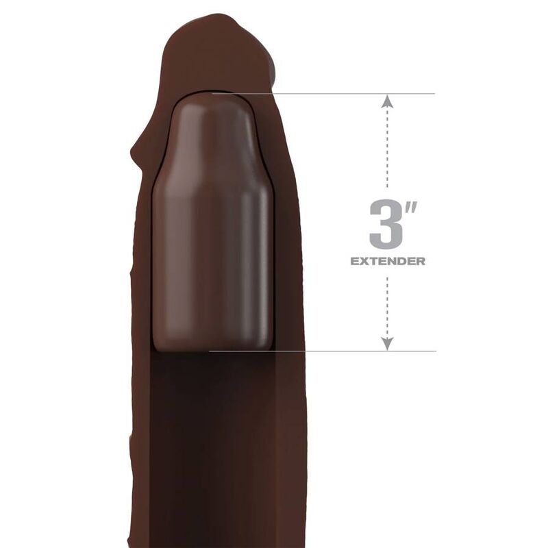 FANTASY X- TENSIONS - PIPEDREAMS EXTENSION MIT GURT 17,78 CM BRAUN