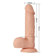 BAILE - SCHÖNE BEGEGNUNG BAHAMUT FLEXIBLES REALISTISCHES Wellness-Gerät 21.8 CM NATUR