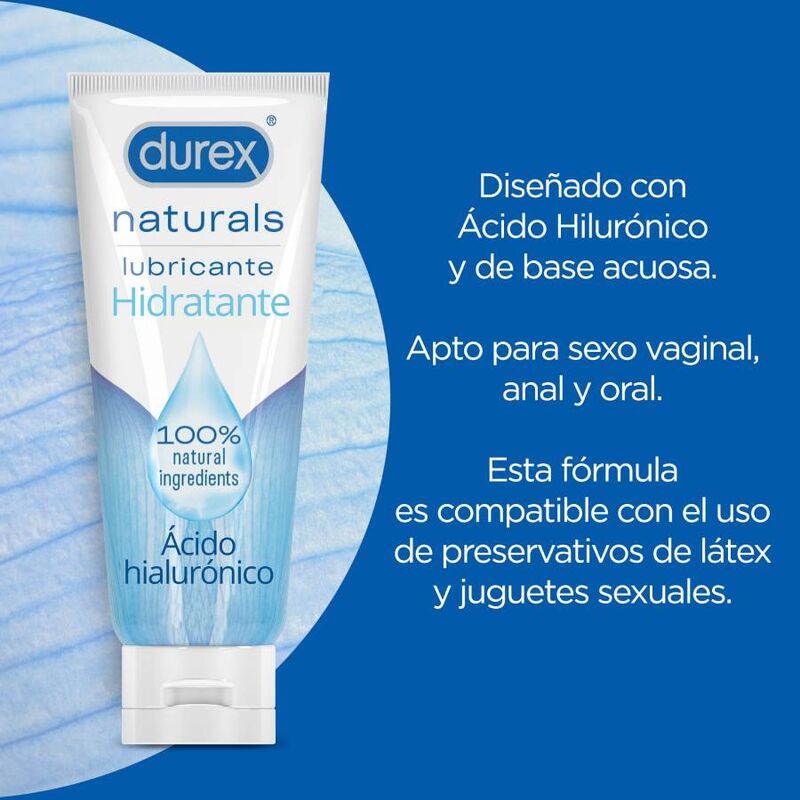 DUREX - NATURALS GLEITGEL MIT FEUCHTIGKEITSSPENDER 100 ML