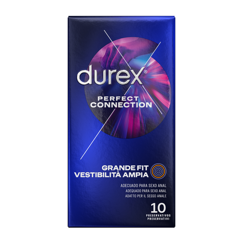 DUREX - PERFECT CONNECTION SILIKON EXTRA GLEITMITTEL 10 STÜCK
