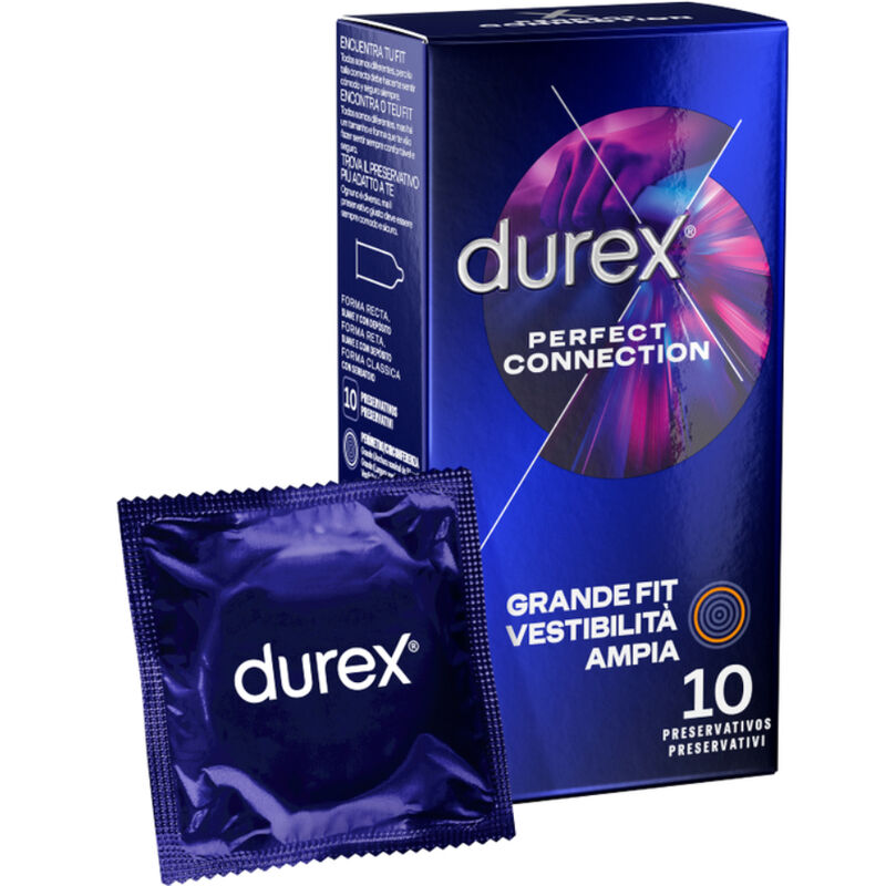 DUREX - PERFECT CONNECTION SILIKON EXTRA GLEITMITTEL 10 STÜCK