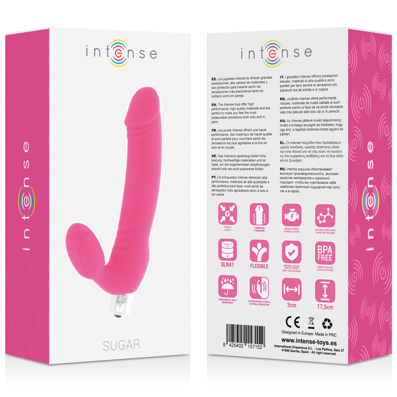 INTENSE - SUGAR SEVEN SPEEDS SILIKON FUCHSIENROT