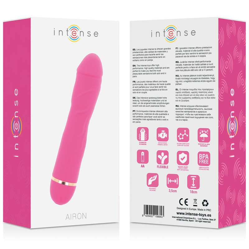 INTENSE - AIRON 20 GÄNGE SILIKON PINK