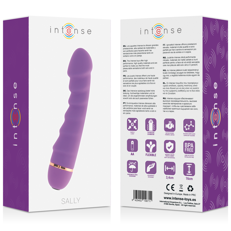 INTENSE – SALLY 20-Gang Silikon, Lila