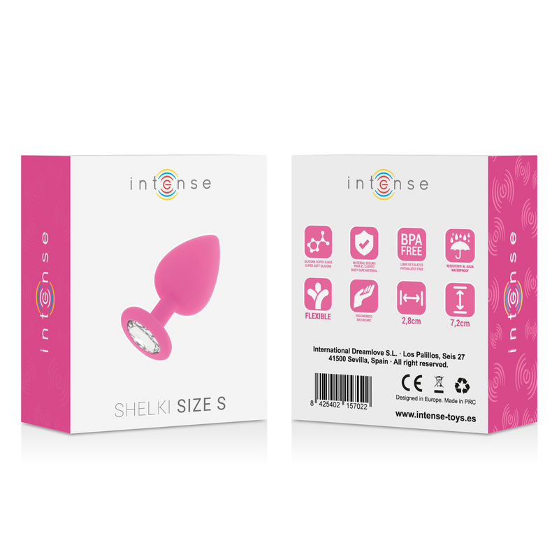 INTENSE - SHELKI S ANALPLUG FUCHSIA