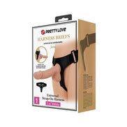 PRETTY LOVE - HARNESS BRIEFS UNIVERSAL HARNESS WITH Wellness Device JERRY 21.8 CM NATURAL