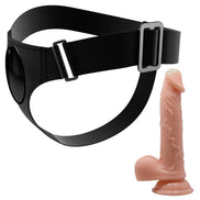 PRETTY LOVE - HARNESS BRIEFS UNIVERSAL HARNESS WITH Wellness Device KEVIN 19 CM NATURAL