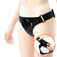PRETTY LOVE - HARNESS BRIEFS UNIVERSAL HARNESS WITH Wellness Device MICHEAL 20 CM BLACK