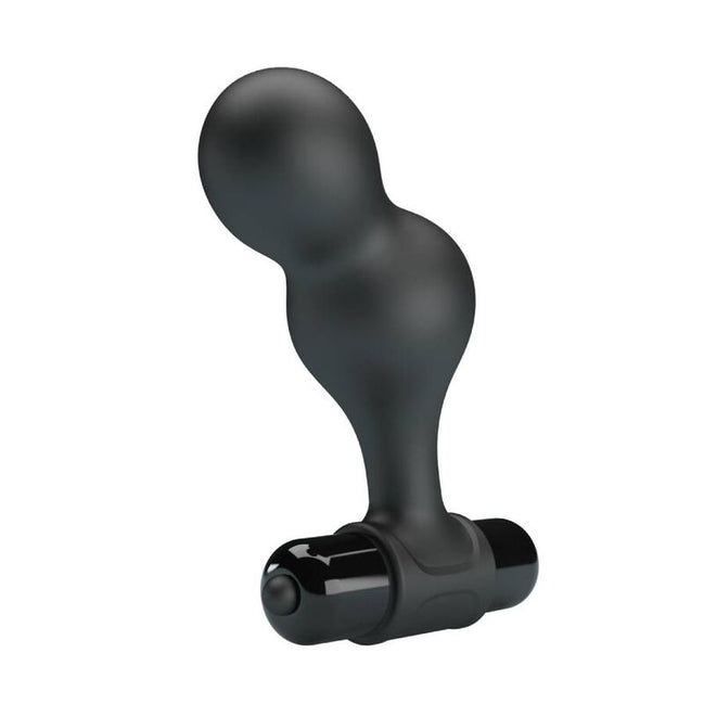 MR PLAY - BLACK SILICONE Sensory Device ANAL PLUG