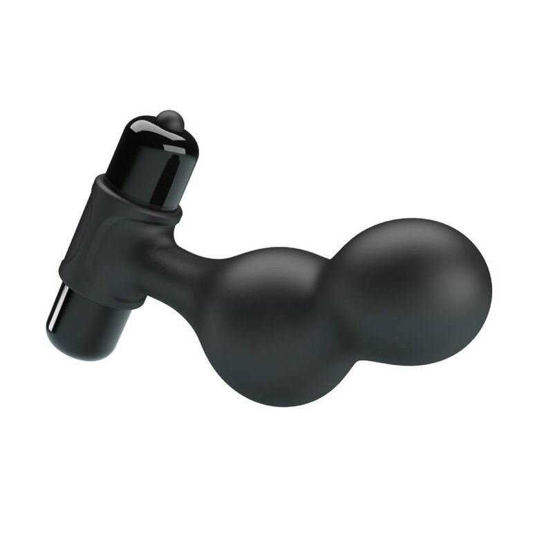 MR PLAY - BLACK SILICONE Sensory Device ANAL PLUG