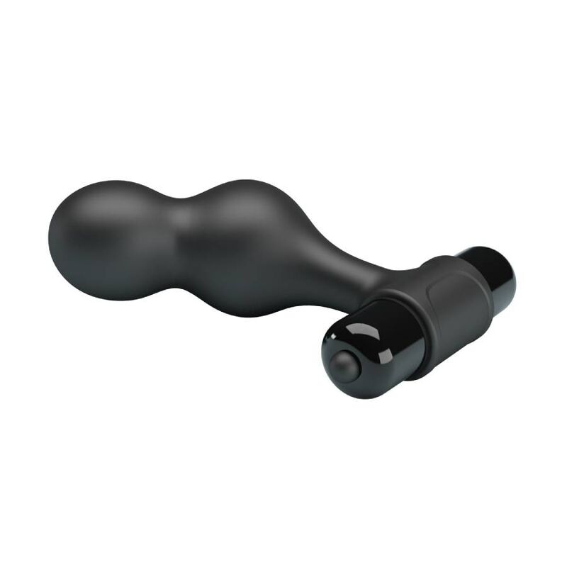 MR PLAY - BLACK SILICONE Sensory Device ANAL PLUG