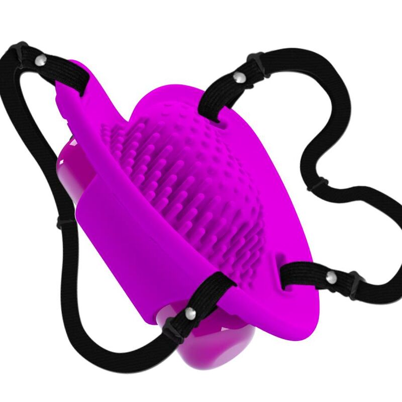 PRETTY LOVE - HEARTBEAT KLITORISSTIMULATOR 10 VIBRATIONSMODI LILA