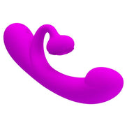 PRETTY LOVE - SINCERE SILICONE CLITORAL Sensory Device AND SUCKER PURPLE