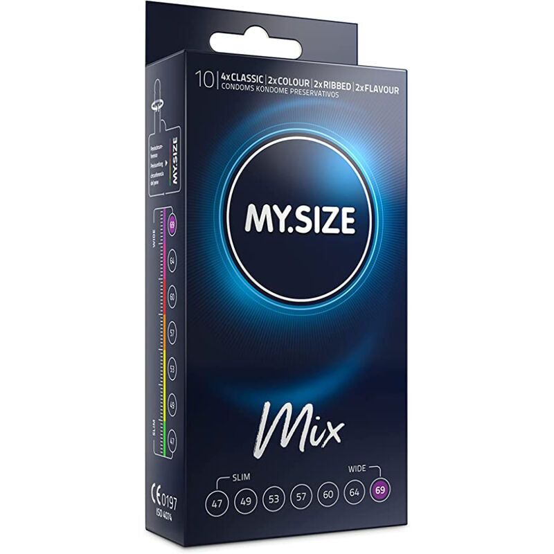 MY SIZE - MIX KONDOME 69 MM 10 STÜCK