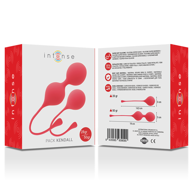 INTENSE - KEGELKUGELN PACK KENDALL ROT