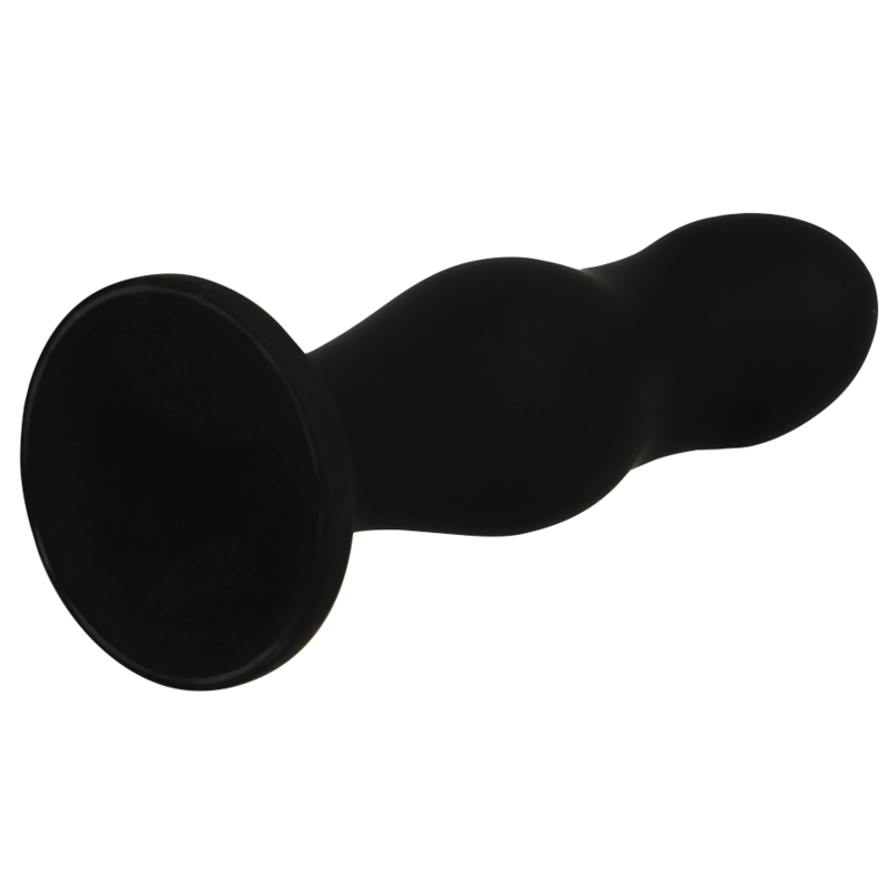 BLACK&SILVER - SEAN ANALPLUG PREMIUM SILIKON SCHWARZ