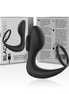 BLACK&SILVER - REMOTE CONTROL ANAL MASSAGER RECHARGEABLE SILICONE BLACK