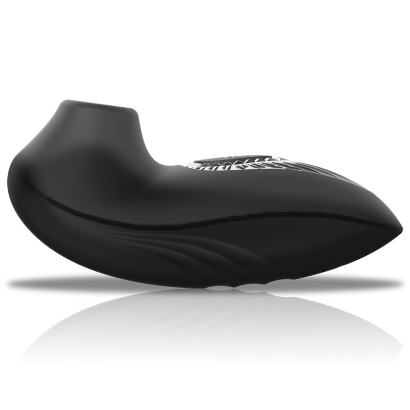 BLACK&SILVER - DRAKE DELUXE LUTSGVIBRATOR WIEDERAUFLADBAR SILIKON SCHWARZ