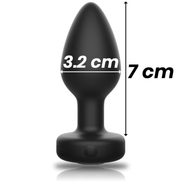 IBIZA - FERNGESTEUERTER ANALTENSTECKER GRÖSSE M