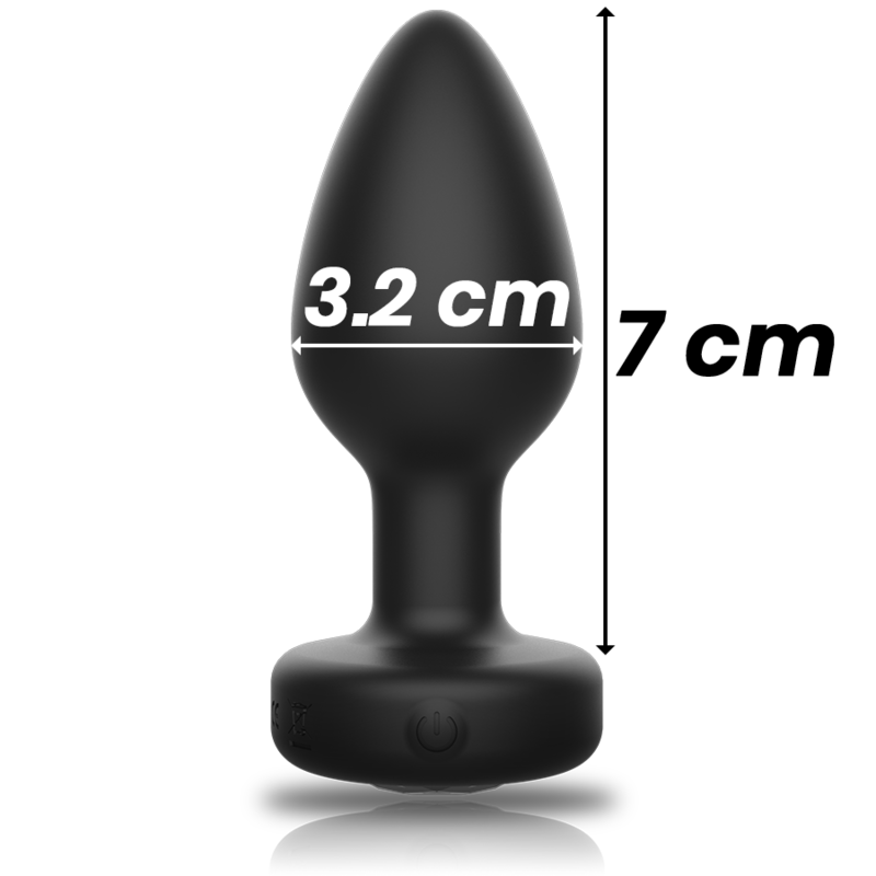 IBIZA - FERNGESTEUERTER ANALTENSTECKER GRÖSSE M