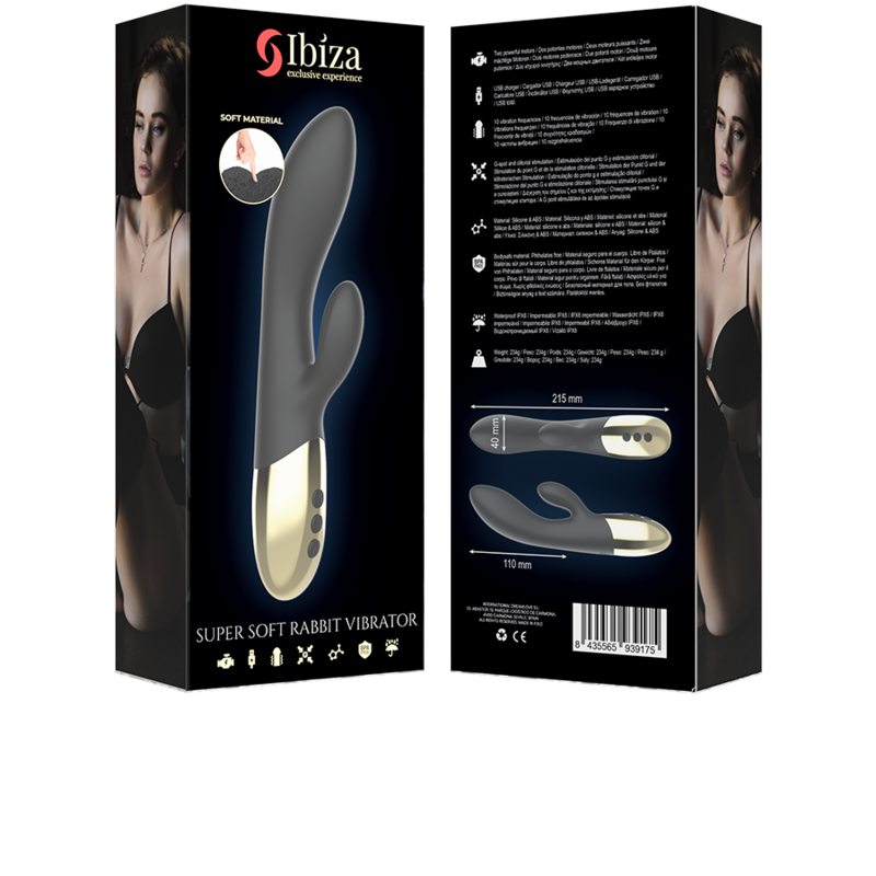 IBIZA - SUPER SOFT RABBIT Sensory Device