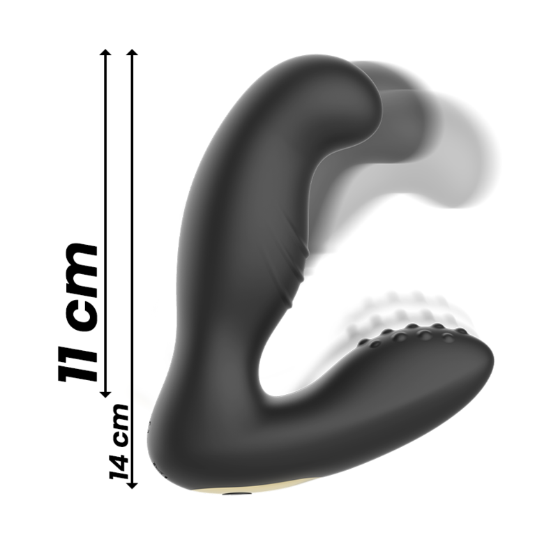 IBIZA - ANALMASSAGEGERÄT FERNGESTEUERT 10 x 3,5 CM