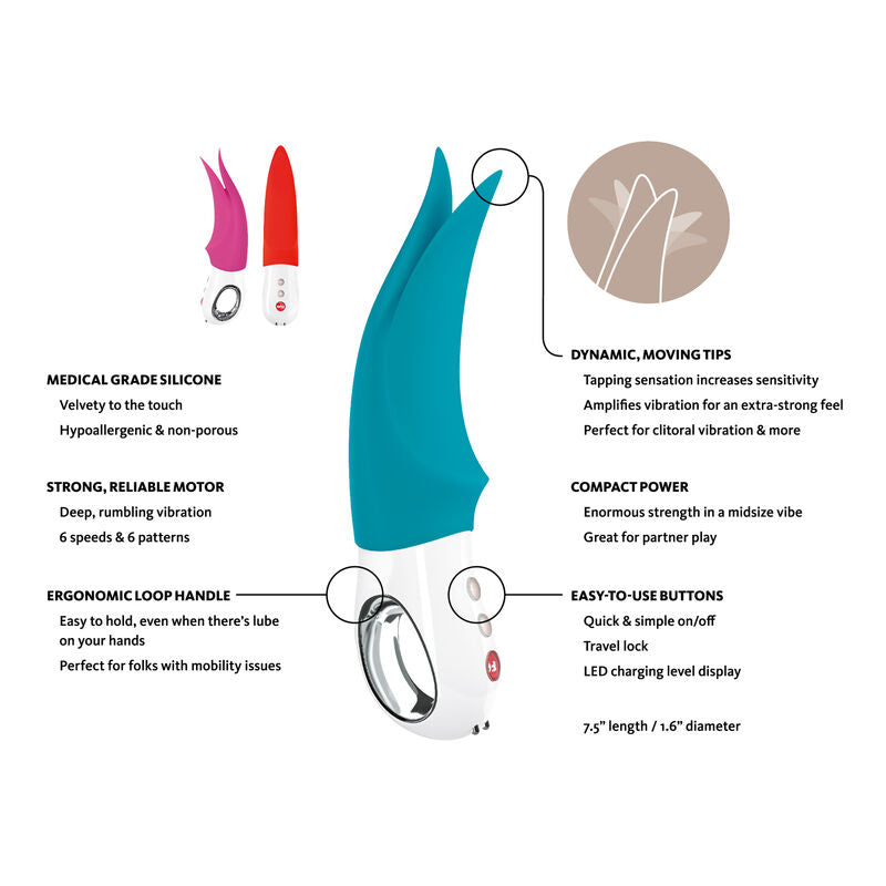 FUN FACTORY - VOLTA G5 CLITORAL Sensory Device PETROL